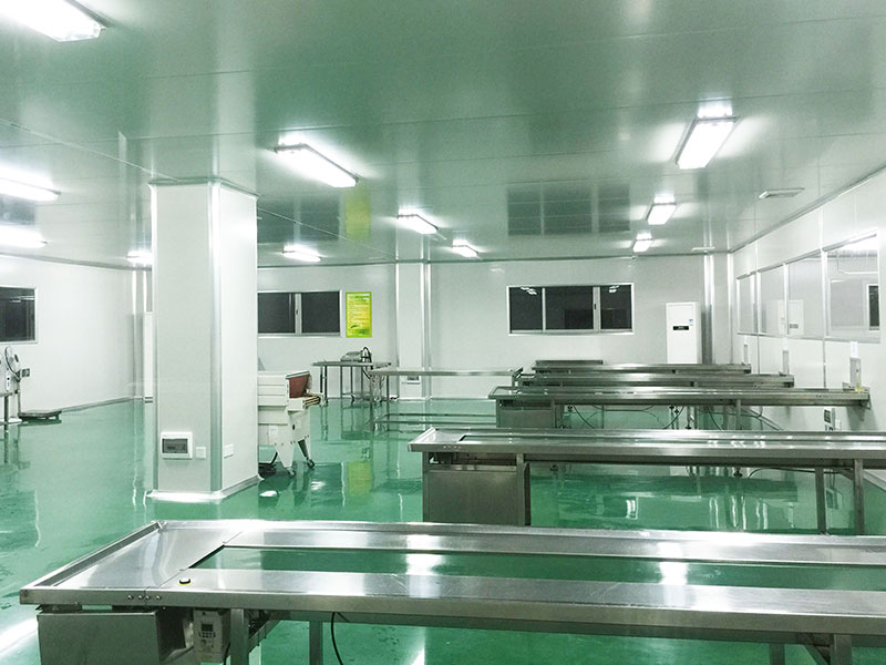 尊龙凯时建设的符合洁净室要求的制药车间